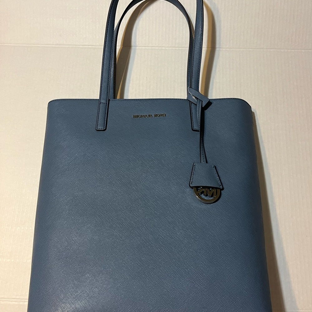Michael Kors Blue Tote Bag